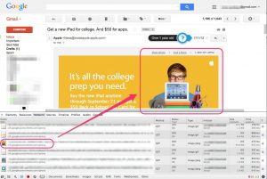 The Effects of Changes at Gmail on Engagement Tracking