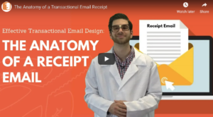 Effective Transactional Email Design: The Anatomy of a Receipt Email