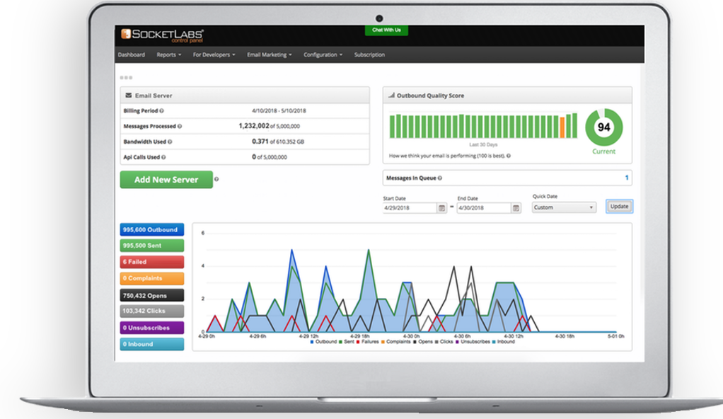 azure smtp server