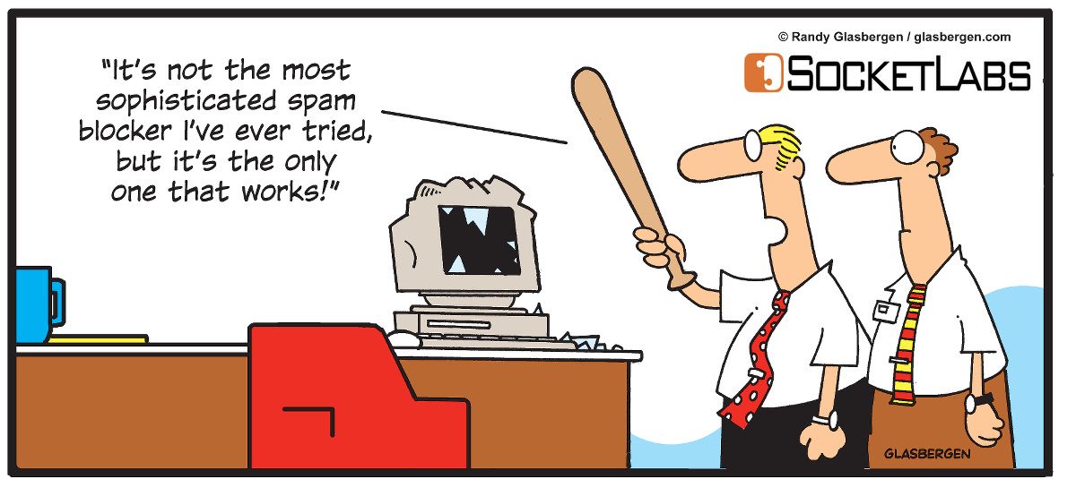 Sophisticated Spam Filtering Comic