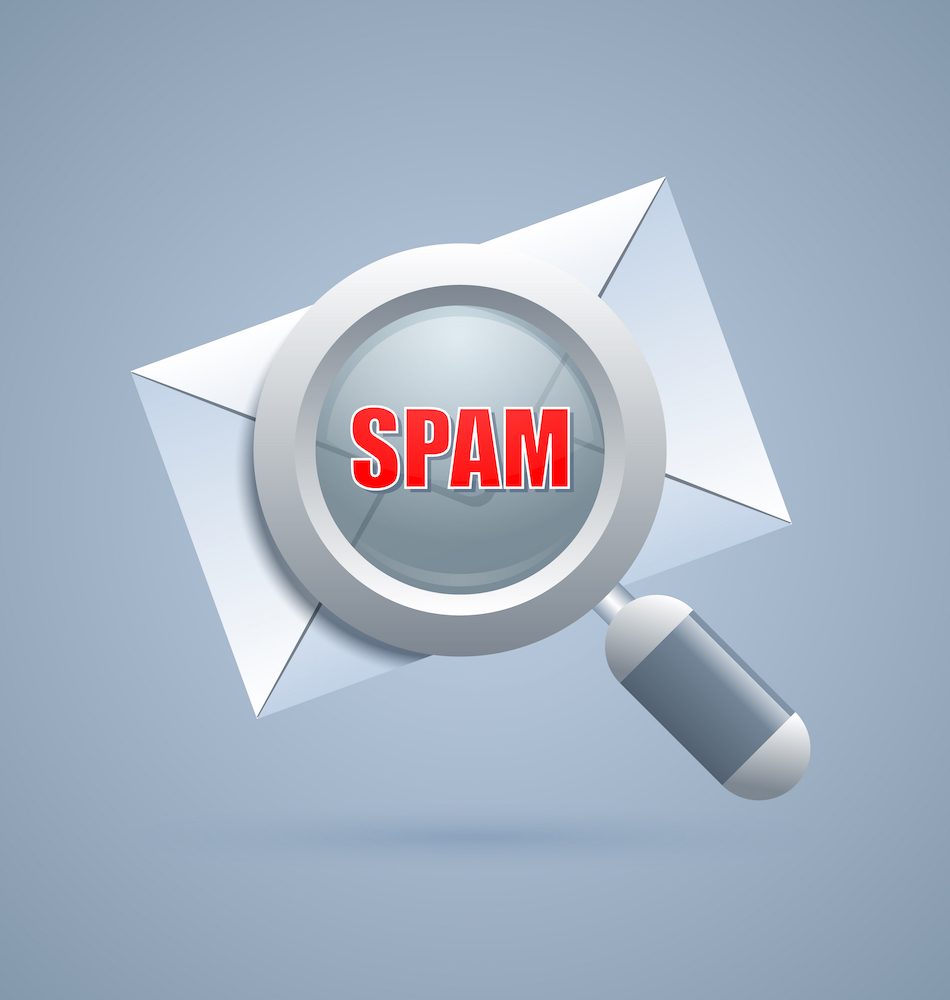 Spam icon. Спам арт. Customer feedback. Spam message