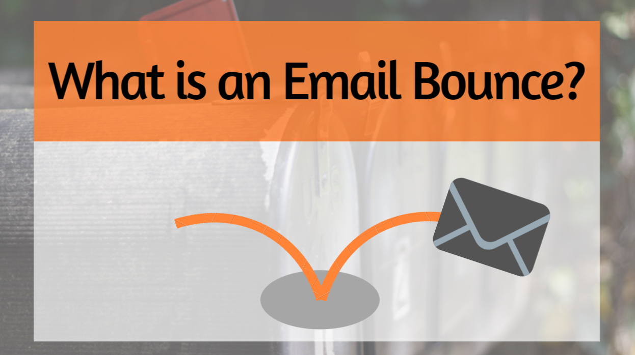 What is an email bounce?