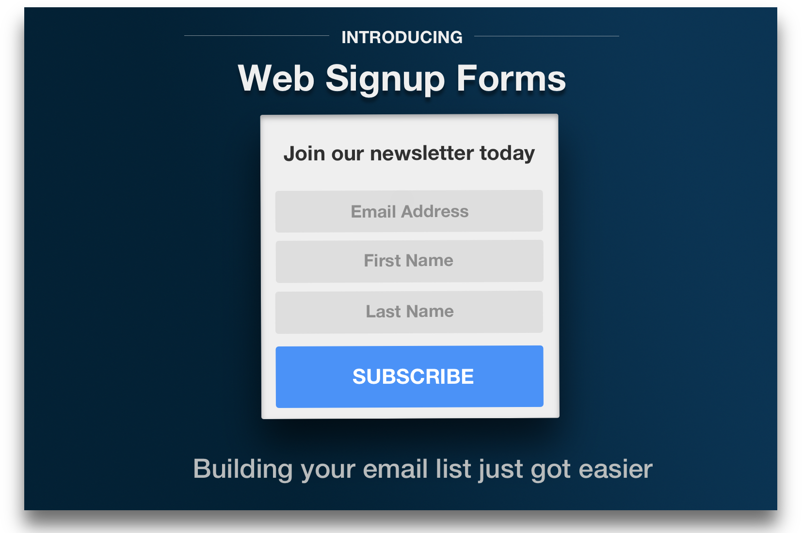 Introducing Web Signup Forms: The Easy Way to Build Your Email List - Socke...