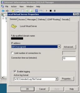 Configuring an IIS SMTP Server to Relay to SocketLabs On-Demand