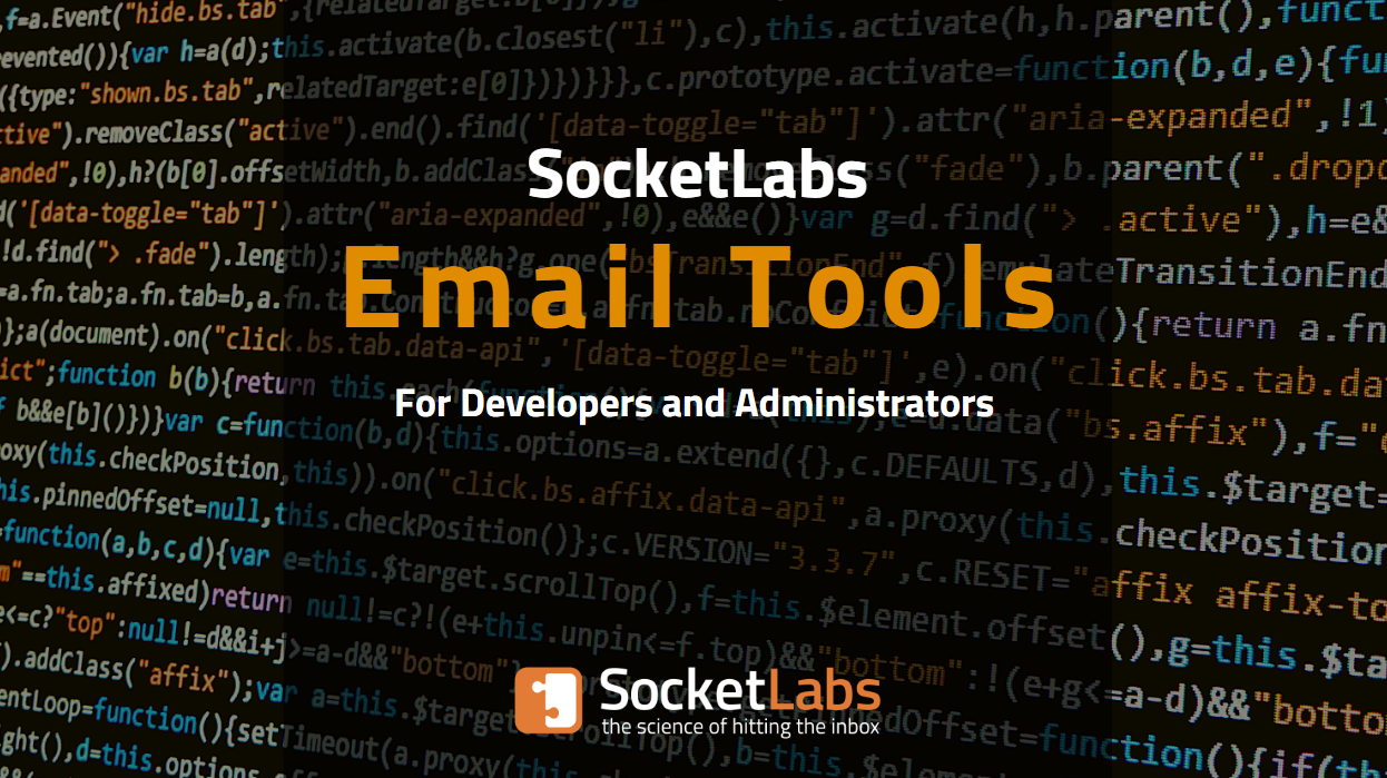 socketlabs email tools