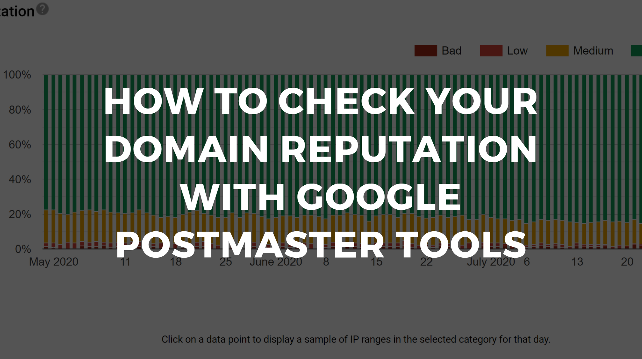 google postmaster tools checking your