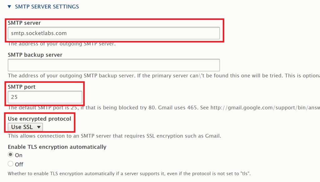 drupal 7 smtp drupal 7 smtp