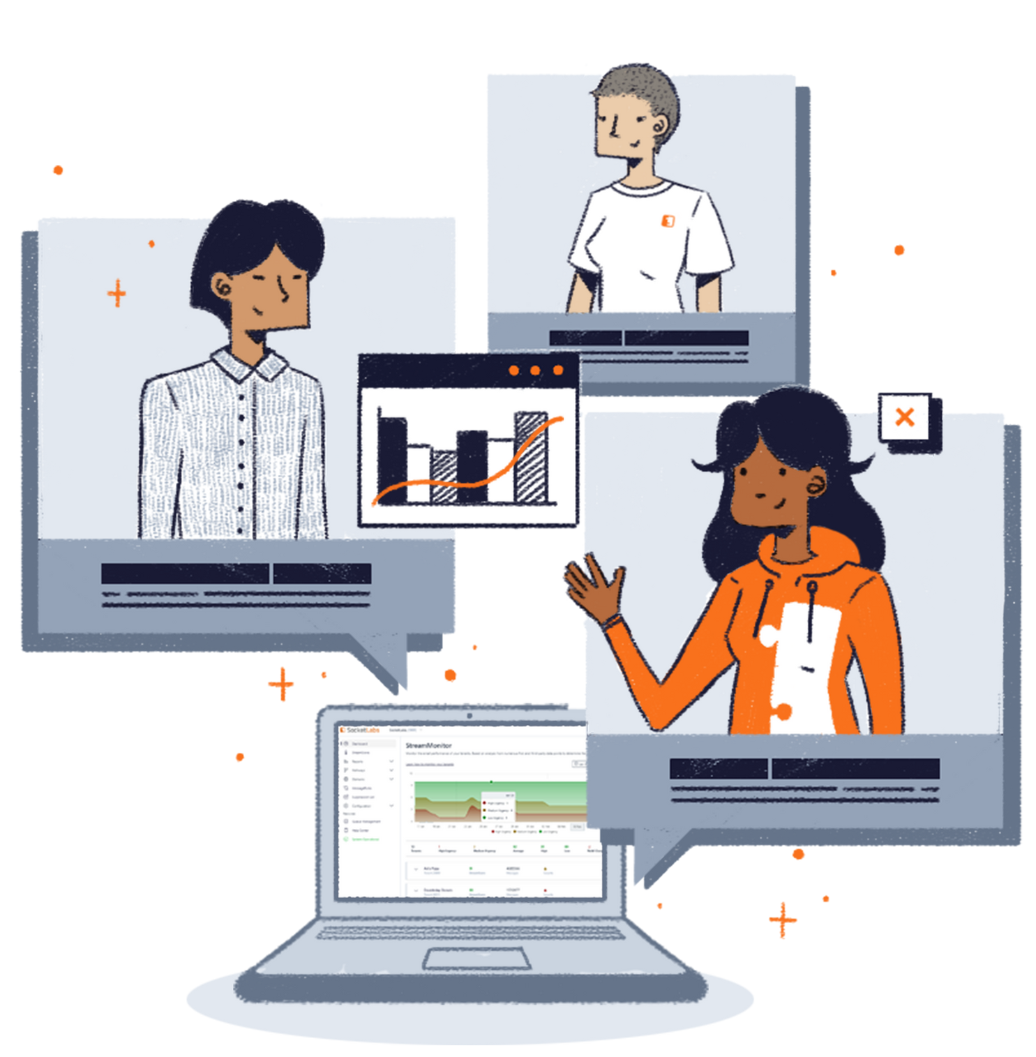 Meet your team of SocketLabs experts, ready to help any time you need them.